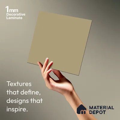 Patterned Look LM 03819 8 ft x 4 ft Matte Finish Decorative Laminate - 1 mm | Suitable for Bedroom, TV Unit, Wardrobe