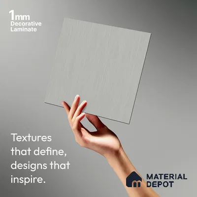 Patterned Look LM 03820 8 ft x 4 ft Matte Finish Decorative Laminate - 1 mm | Suitable for Bedroom, TV Unit, Wardrobe