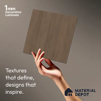 Wooden Look LM 03840 Espirial Lavito 8 ft x 4 ft Texture Finish Decorative Laminate - 1 mm | Suitable for TV Unit, Wardrobe, Kitchen Cabinets