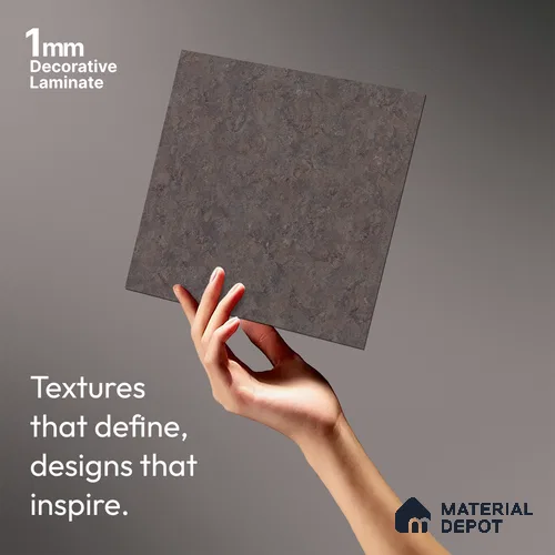 Stone Look LM 03846 8 ft x 4 ft Texture Finish Decorative Laminate - 1 mm | Suitable for TV Unit, Wardrobe, Kitchen Cabinets