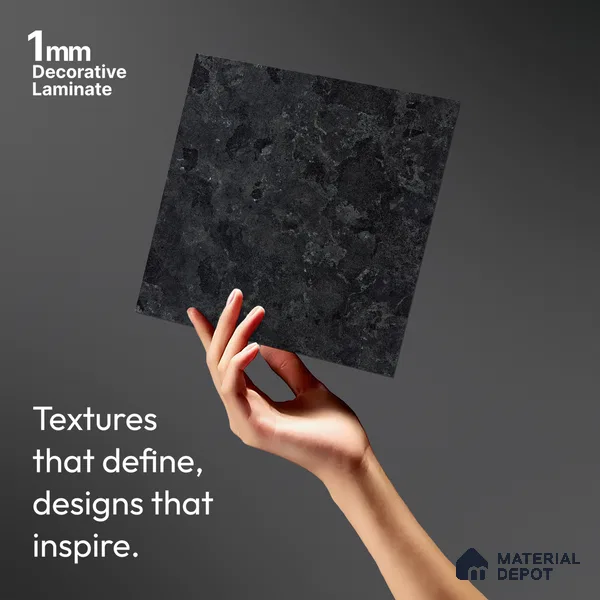 Stone Look LM 03859 8 ft x 4 ft Texture Finish Decorative Laminate - 1 mm | Suitable for TV Unit, Wardrobe, Kitchen Cabinets