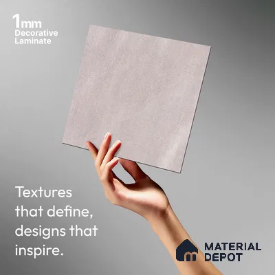 Stone Look LM 03883 8 ft x 4 ft Texture Finish Decorative Laminate - 1 mm | Suitable for TV Unit, Wardrobe, Kitchen Cabinets