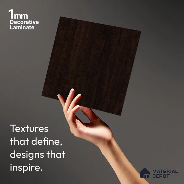 Wooden Look LM 03942 Celestina 8 ft x 4 ft Texture Finish Decorative Laminate - 1 mm | Suitable for TV Unit, Wardrobe, Kitchen Cabinets