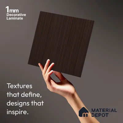 Wooden Look LM 03944 Fluguls 8 ft x 4 ft Texture Finish Decorative Laminate - 1 mm | Suitable for TV Unit, Wardrobe, Kitchen Cabinets