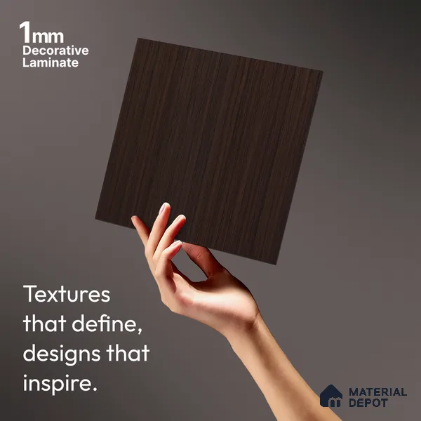 Wooden Look LM 03944 Fluguls 8 ft x 4 ft Texture Finish Decorative Laminate - 1 mm | Suitable for TV Unit, Wardrobe, Kitchen Cabinets