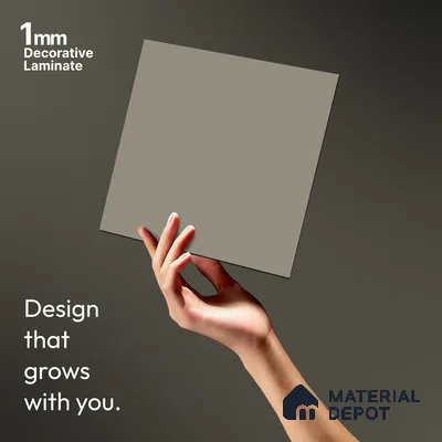Beige Fabric Look LM 20092 8 ft x 4 ft Texture Finish Decorative Laminate - 1 mm | Suitable for TV Unit, Wardrobe, Kitchen Cabinets