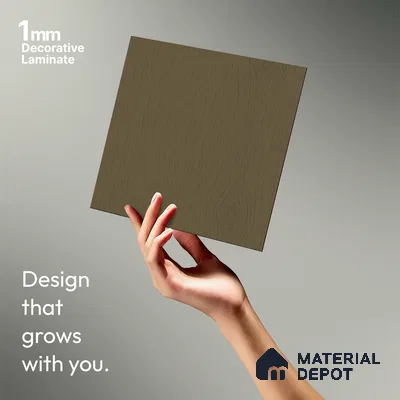 Wooden Look LM 20093 8 ft x 4 ft Texture Finish Decorative Laminate - 1 mm | Suitable for TV Unit, Wardrobe, Kitchen Cabinets