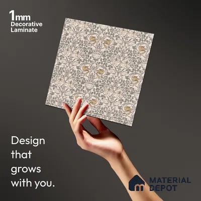 Patterned Look LM 20094 8 ft x 4 ft Texture Finish Decorative Laminate - 1 mm | Suitable for Bedroom, TV Unit, Wardrobe