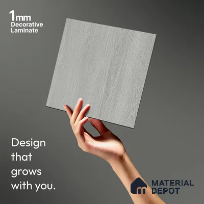 Beige Fabric Look LM 20096 8 ft x 4 ft Texture Finish Decorative Laminate - 1 mm | Suitable for TV Unit, Wardrobe, Kitchen Cabinets