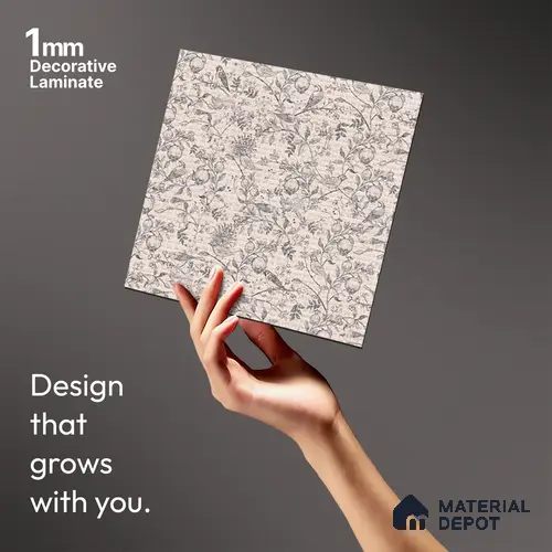 Patterned Look LM 20099 8 ft x 4 ft Texture Finish Decorative Laminate - 1 mm | Suitable for Bedroom, TV Unit, Wardrobe