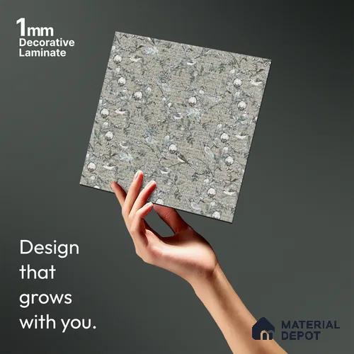 Patterned Look LM 20107 8 ft x 4 ft Texture Finish Decorative Laminate - 1 mm | Suitable for Bedroom, TV Unit, Wardrobe