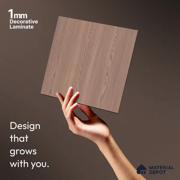 Wooden Look LM 20136 8 ft x 4 ft Texture Finish Decorative Laminate - 1 mm | Suitable for TV Unit, Wardrobe, Kitchen Cabinets
