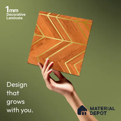 Patterned Look LM 20213 8 ft x 4 ft Super Matte Finish Decorative Laminate - 1 mm | Suitable for Bedroom, TV Unit, Wardrobe