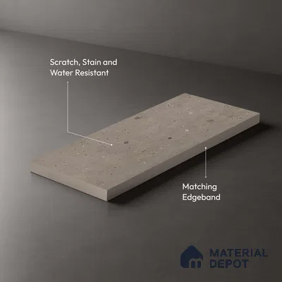 Stone Look LM 03772 8 ft x 4 ft Matte Finish Decorative Laminate - 1 mm | Suitable for TV Unit, Wardrobe, Kitchen Cabinets