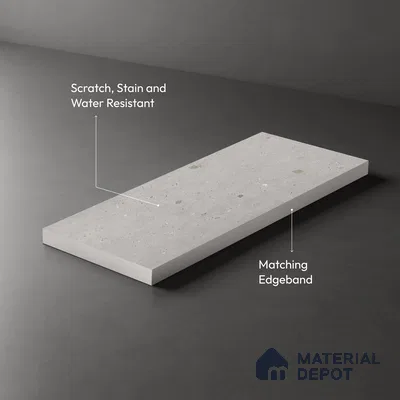 Stone Look LM 03773 8 ft x 4 ft Matte Finish Decorative Laminate - 1 mm | Suitable for TV Unit, Wardrobe, Kitchen Cabinets