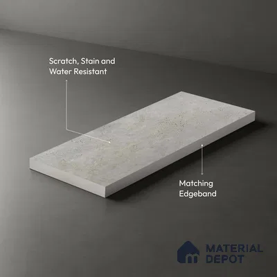 Stone Look LM 03779 8 ft x 4 ft Matte Finish Decorative Laminate - 1 mm | Suitable for TV Unit, Wardrobe, Kitchen Cabinets