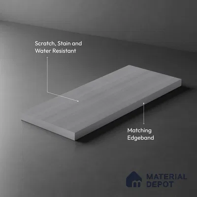 Stone Look LM 03841 8 ft x 4 ft Texture Finish Decorative Laminate - 1 mm | Suitable for TV Unit, Wardrobe, Kitchen Cabinets