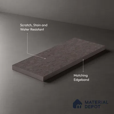 Stone Look LM 03846 8 ft x 4 ft Texture Finish Decorative Laminate - 1 mm | Suitable for TV Unit, Wardrobe, Kitchen Cabinets