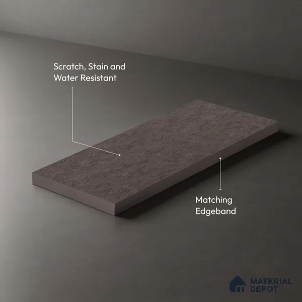 Stone Look LM 03846 8 ft x 4 ft Texture Finish Decorative Laminate - 1 mm | Suitable for TV Unit, Wardrobe, Kitchen Cabinets