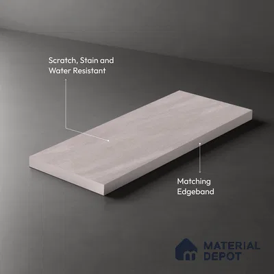 Stone Look LM 03883 8 ft x 4 ft Texture Finish Decorative Laminate - 1 mm | Suitable for TV Unit, Wardrobe, Kitchen Cabinets