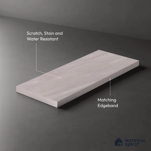 Stone Look LM 03883 8 ft x 4 ft Texture Finish Decorative Laminate - 1 mm | Suitable for TV Unit, Wardrobe, Kitchen Cabinets
