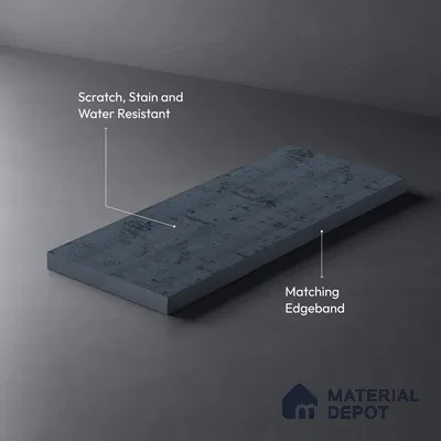 Stone Look LM 03893 8 ft x 4 ft Texture Finish Decorative Laminate - 1 mm | Suitable for TV Unit, Wardrobe, Kitchen Cabinets