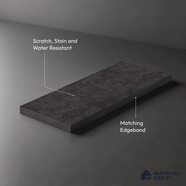 Stone Look LM 03895 8 ft x 4 ft Texture Finish Decorative Laminate - 1 mm | Suitable for TV Unit, Wardrobe, Kitchen Cabinets