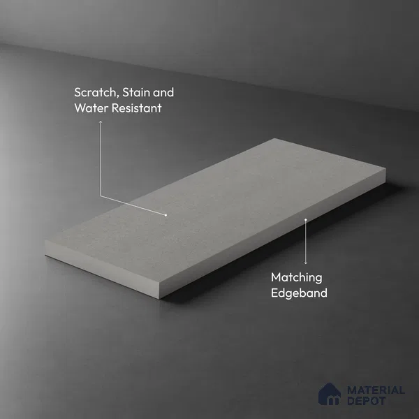 Stone Look LM 03897 8 ft x 4 ft Texture Finish Decorative Laminate - 1 mm | Suitable for TV Unit, Wardrobe, Kitchen Cabinets