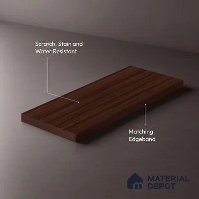 LM 03928 Grace Pine 8 ft x 4 ft Texture Finish Decorative Laminate - 1 mm | Suitable for TV Unit, Wardrobe, Kitchen Cabinets