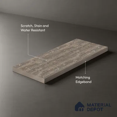 Stone Look LM 03948 8 ft x 4 ft Texture Finish Decorative Laminate - 1 mm | Suitable for TV Unit, Wardrobe, Kitchen Cabinets
