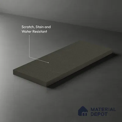 Deep Olive Beige Solid Colors Look LM 20127 8 ft x 4 ft Matte Finish Decorative Laminate - 1 mm | Suitable for Living Room, Kitchen, Office