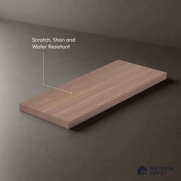 Wooden Look LM 20136 8 ft x 4 ft Texture Finish Decorative Laminate - 1 mm | Suitable for TV Unit, Wardrobe, Kitchen Cabinets