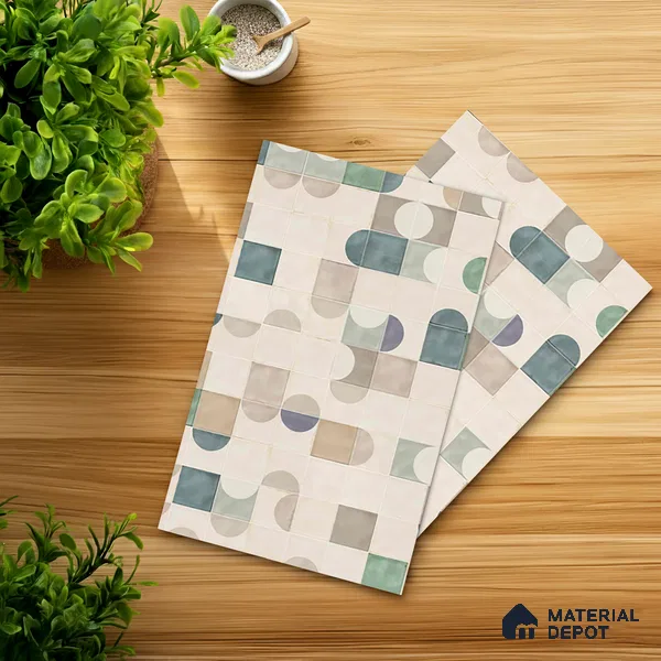 Patterned Look LM 03780 8 ft x 4 ft Texture Finish Decorative Laminate - 1 mm | Suitable for Bedroom, TV Unit, Wardrobe
