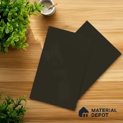 Grey Textured Solid Look LM 03813 8 ft x 4 ft Texture Finish Decorative Laminate - 1 mm | Suitable for TV Unit, Wardrobe, Kitchen Cabinets