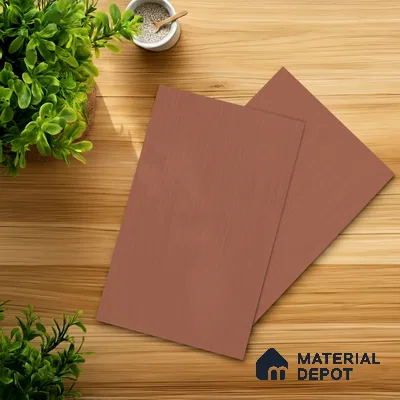 Brown Metallic Look LM 03815 8 ft x 4 ft Matte Finish Decorative Laminate - 1 mm | Suitable for TV Unit, Wardrobe, Kitchen Cabinets