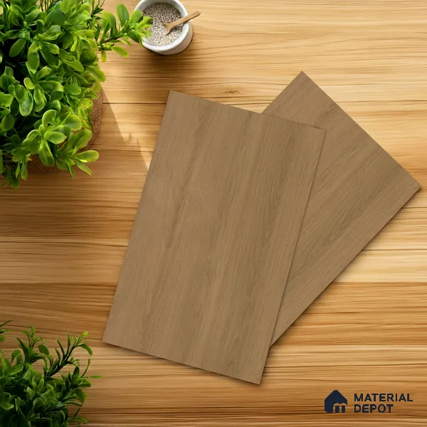 Wooden Look LM 03835 Mocha Timber 8 ft x 4 ft Texture Finish Decorative Laminate - 1 mm | Suitable for TV Unit, Wardrobe, Kitchen Cabinets
