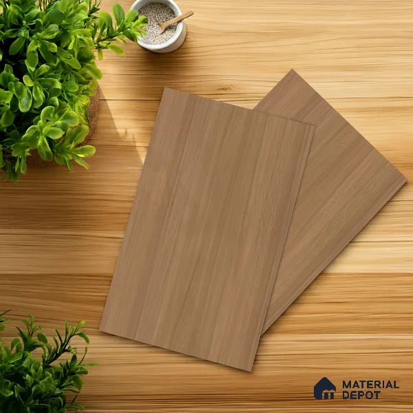 Wooden Look LM 03861 Sap Veneer 8 ft x 4 ft Texture Finish Decorative Laminate - 1 mm | Suitable for TV Unit, Wardrobe, Kitchen Cabinets