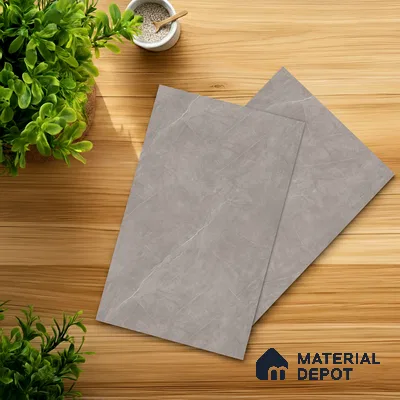 Grey Marble Look LM 03890 8 ft x 4 ft Matte Finish Decorative Laminate - 1 mm | Suitable for TV Unit, Wardrobe, Kitchen Cabinets