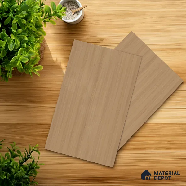 Wooden Look LM 03901 Canyon Light 8 ft x 4 ft Texture Finish Decorative Laminate - 1 mm | Suitable for TV Unit, Wardrobe, Kitchen Cabinets