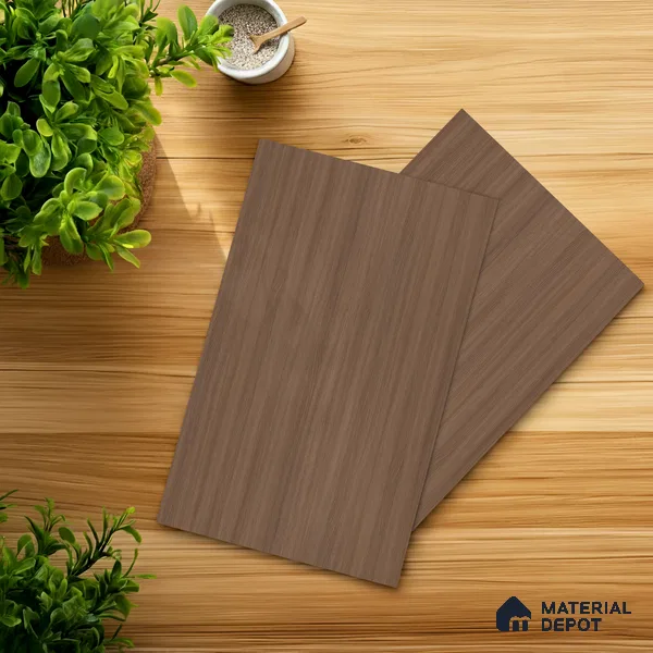 Wooden Look LM 03902 Canyon Brown 8 ft x 4 ft Texture Finish Decorative Laminate - 1 mm | Suitable for TV Unit, Wardrobe, Kitchen Cabinets
