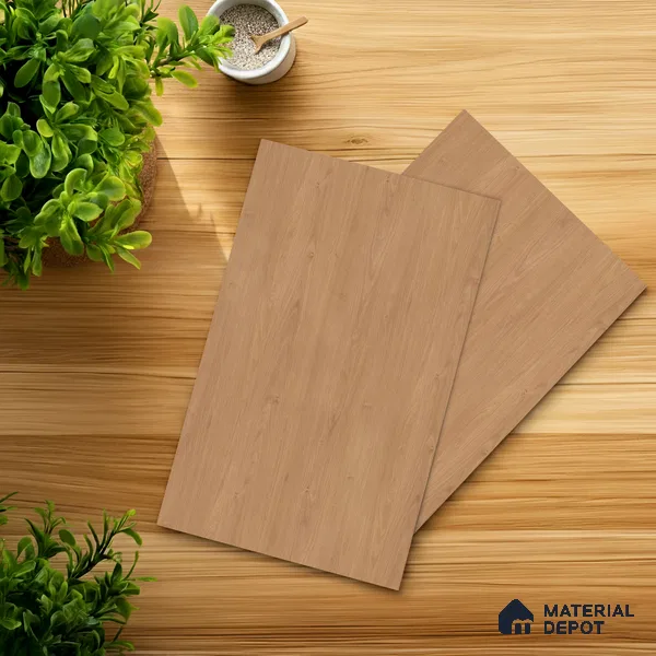 Wooden Look LM 03910 Classy Teak 8 ft x 4 ft Texture Finish Decorative Laminate - 1 mm | Suitable for TV Unit, Wardrobe, Kitchen Cabinets