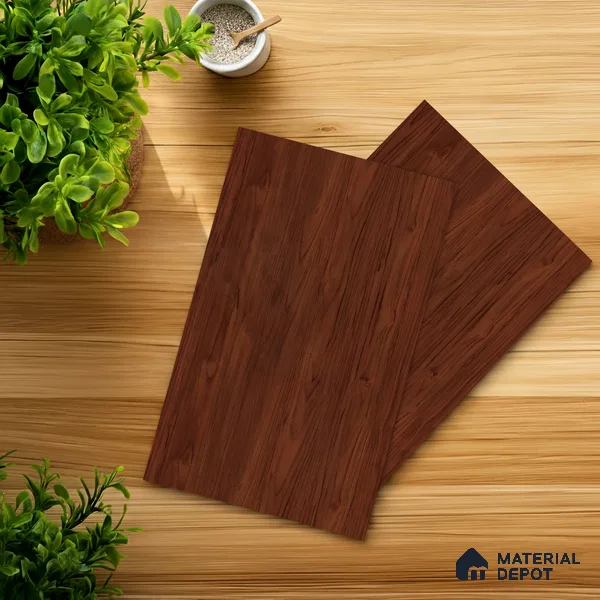 Wooden Look LM 03924 Inca Maple 8 ft x 4 ft Texture Finish Decorative Laminate - 1 mm | Suitable for TV Unit, Wardrobe, Kitchen Cabinets