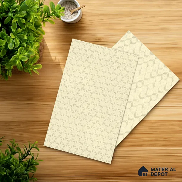 Beige Textured Solid Look LM 03946 8 ft x 4 ft Texture Finish Decorative Laminate - 1 mm | Suitable for TV Unit, Wardrobe, Kitchen Cabinets