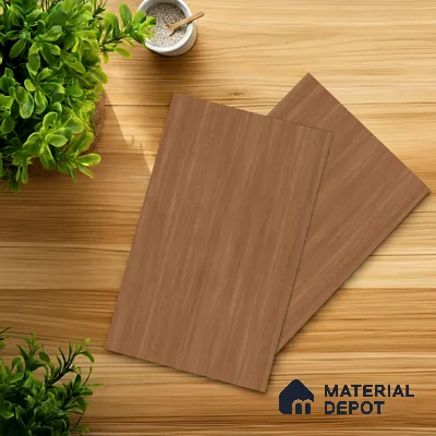 Wooden Look LM 03951 Terra Wood 8 ft x 4 ft Texture Finish Decorative Laminate - 1 mm | Suitable for TV Unit, Wardrobe, Kitchen Cabinets