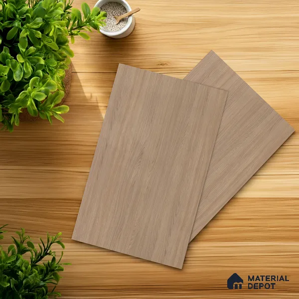 Wooden Look LM 03955 Varanger Oak 8 ft x 4 ft Suede Finish Decorative Laminate - 1 mm | Suitable for TV Unit, Wardrobe, Kitchen Cabinets