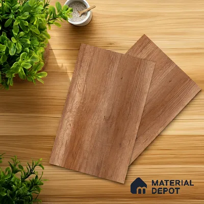 Wooden Look LM 03975 Canyon Monument Oak 8 ft x 4 ft Suede Finish Decorative Laminate - 1 mm | Suitable for TV Unit, Wardrobe, Kitchen Cabinets