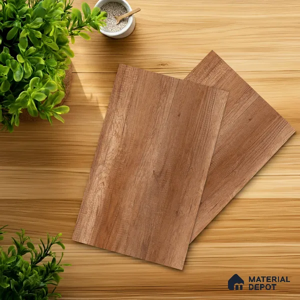 Wooden Look LM 03975 Canyon Monument Oak 8 ft x 4 ft Suede Finish Decorative Laminate - 1 mm | Suitable for TV Unit, Wardrobe, Kitchen Cabinets