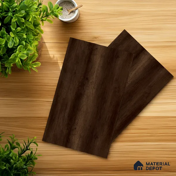 Wooden Look LM 03976 Canyon Monument Oak 8 ft x 4 ft Suede Finish Decorative Laminate - 1 mm | Suitable for TV Unit, Wardrobe, Kitchen Cabinets