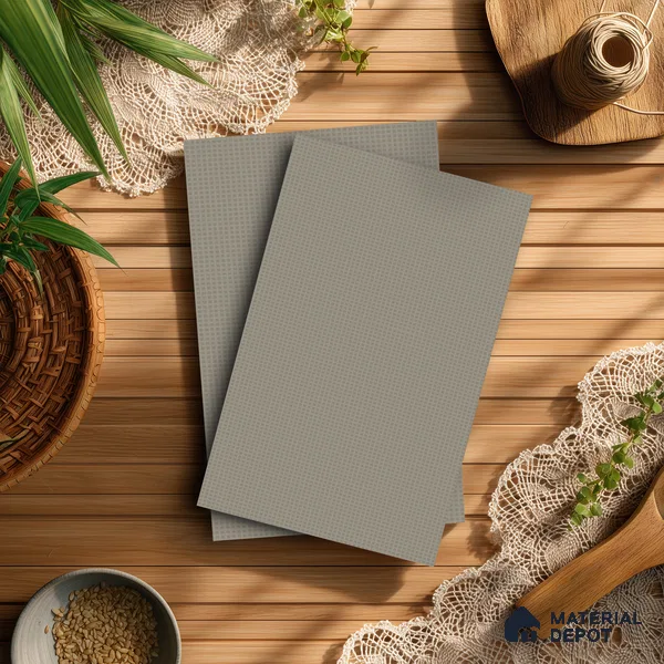 Beige Fabric Look LM 20092 8 ft x 4 ft Texture Finish Decorative Laminate - 1 mm | Suitable for TV Unit, Wardrobe, Kitchen Cabinets