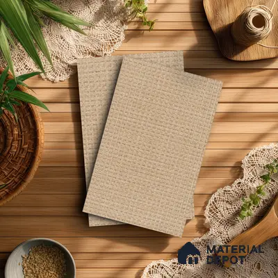 Brown Cane Look LM 20103 8 ft x 4 ft Texture Finish Decorative Laminate - 1 mm | Suitable for TV Unit, Wardrobe, Kitchen Cabinets